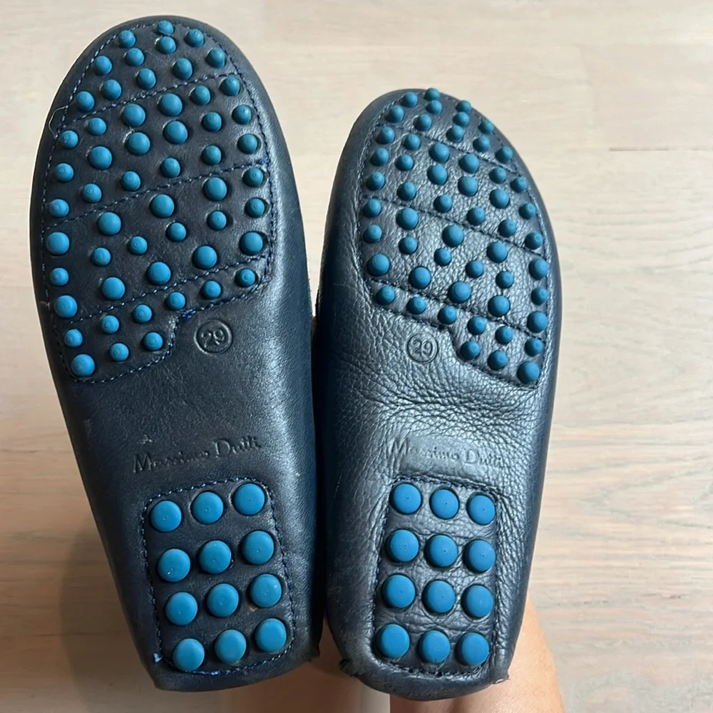 Massimo Dutti kids laced loafers